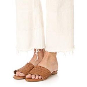 Joie Fadey Woven Leather Slides